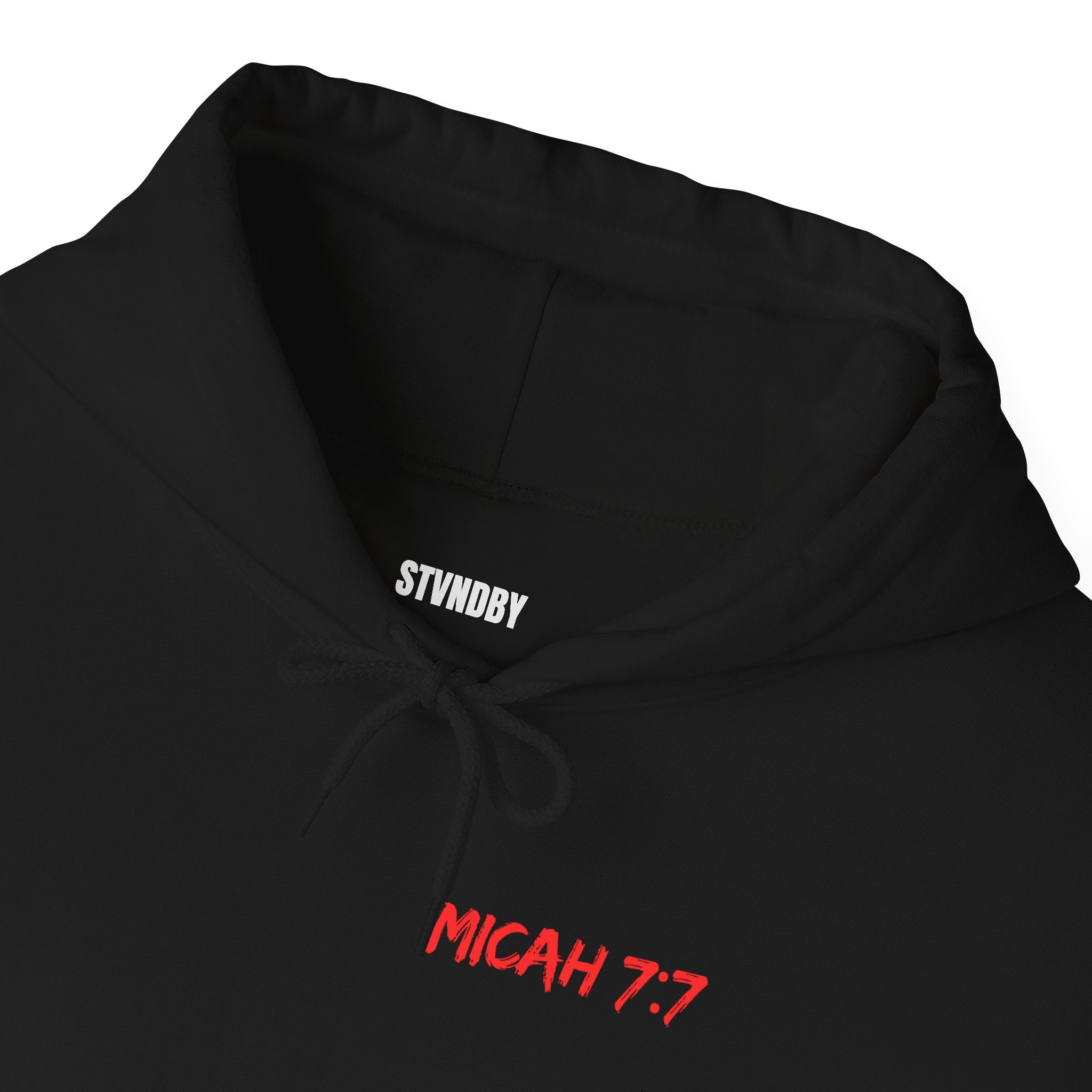 Micah 7:7 Hoodie with Verse